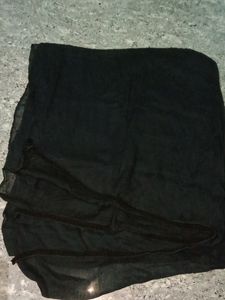 New Black Colour Chiffon Dupatta