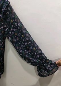 Floral Chiffon Top