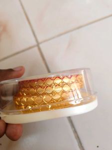 Golden Bangle Set / gold covering