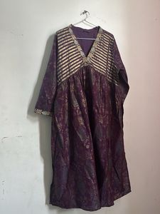 Elegant Purple Kurta