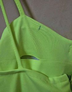 Neon Corset Bodycon Dress