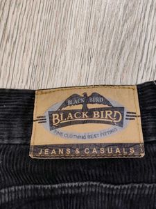 Ma1413 Black Bird codroi bootcut jeans waist 34