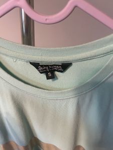 Being Human Mint Colour Full Sleeve Sweatshirt
