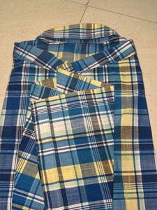Peter England Checkered Shirt