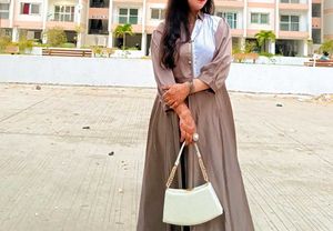 Elegant Flared Dress
