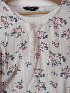 3/4th Sleeves T Shirt For Women, 38 Inch