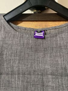 Gray Casual Dress