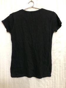 Black Cotton T Shirts