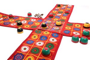 Vintage Indian Pachisi Game