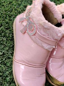 Pink Winter Boots