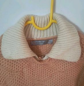 Peach Knit Sweater
