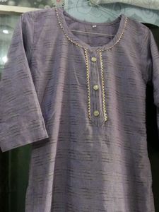 Elegant Purple Kurta