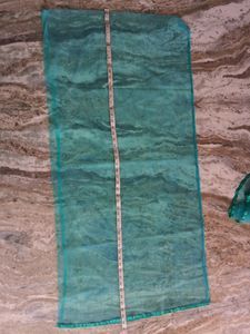 Long Sea Green Gown.