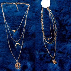 Layered Gold Necklaces