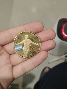 MESSI BARCELONA COMMEMORATIVE COIN