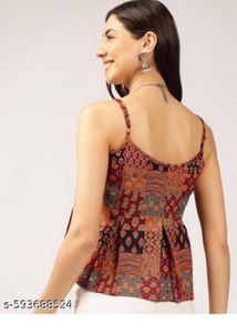 Boho Print Cami Top