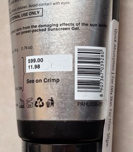The Man Company Oil-Free Sunscreen For Men