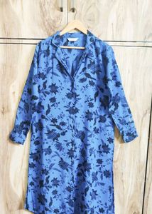 Printed Long Shirt Bust Size-36