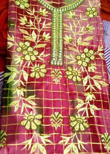 New Suit With Dupatta