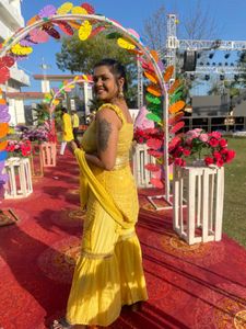Haldi outfits for wedding