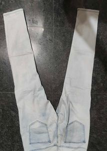Distressed Light Wash Jeans