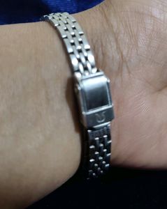 Titan Silver Colour, Round Small Dial