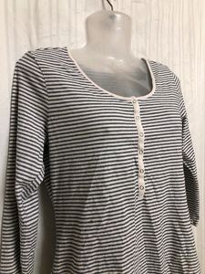Simply Styled White Long Sleeve Top