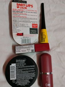 Makeup Bundle - Maybelline &amp; Mamaearth