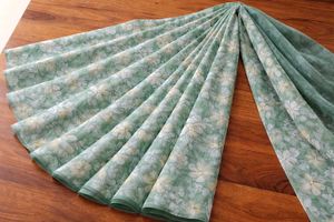 Elegant Floral Print Saree