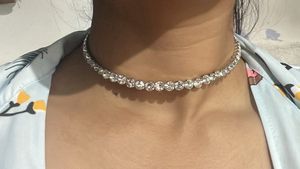 Women Diamond Neck Chokers
