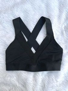 H&amp;M Black Active Bikini top