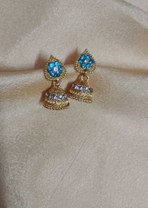 Gold-tone Heart Necklace &amp; Earring Set