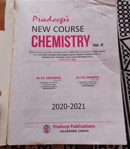 Pradeep&#39;s New Course Chemistry Class 12 Vol1&amp;2