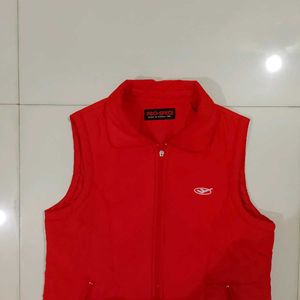 Red Padded Vest