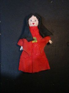 Antique Japanese Doll Showpiece.