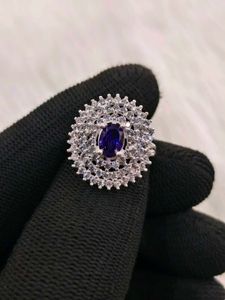 Pure Silver Ladies Ring