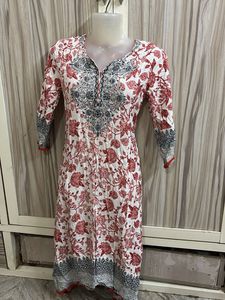 ⭕️B3G1⭕️ + 30 % Off On Combo Biba Printed Kurta