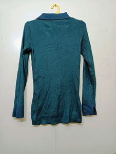 Side Neck Winter Top
