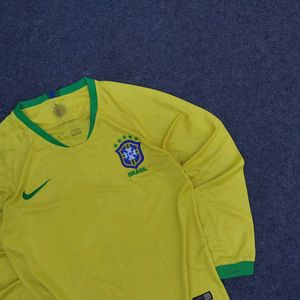 Nike Brazil 2018 Football Jersey
