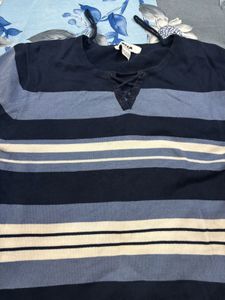 Striped Long Sleeve Top