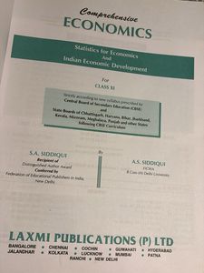 Economics Class XI Textbook