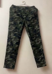 Army Print Pants