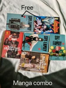 Manga Combo - silent voice , spy x family
