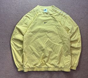 Nike Yellow Pullover Jacket