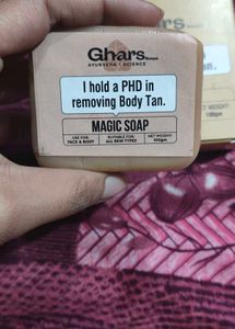 Ghar Magic Soap - Body Tan Removal