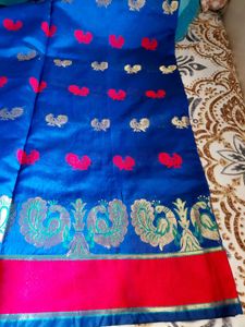 Royal Blue Saree