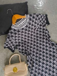 Patterned Mini Dress