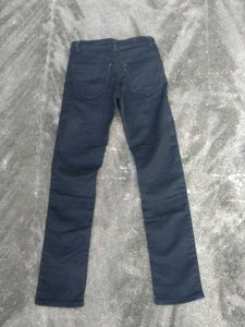Classic Dark Wash Denim Jeans