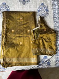 Pure Silk Valkalam Saree With Blouse