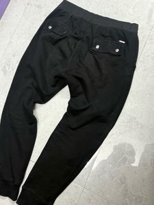 Diesel Black Zipper Detail Joggers
